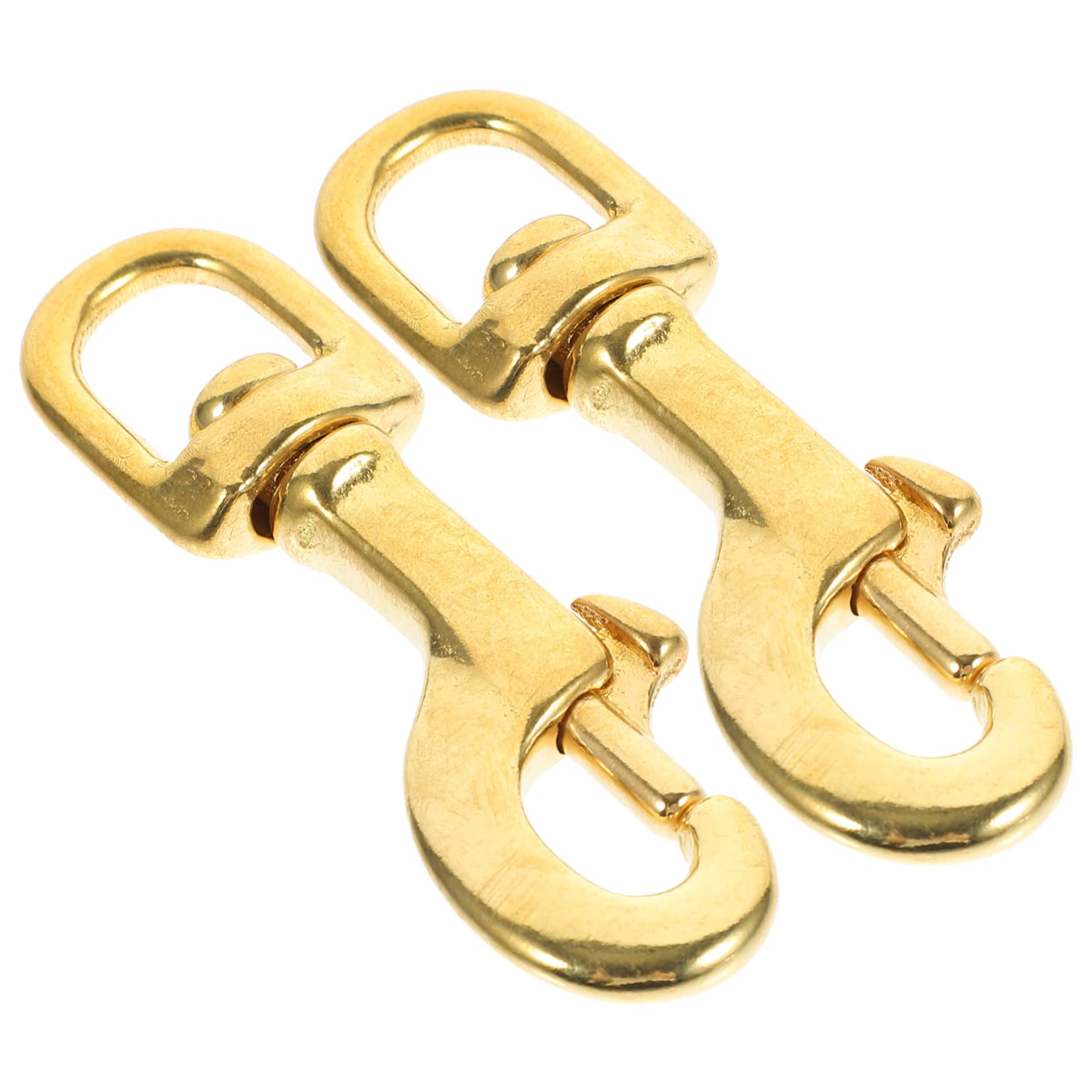 CIMAXIC 2pcs Swivel Connecting Hook Flag Pole Rope Mount Heavy Duty Swivelling Hook