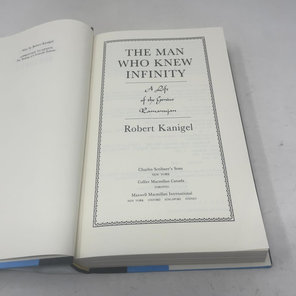 Snapklik.com : The Man Who Knew Infinity: A Life Of The Genius Ramanujan