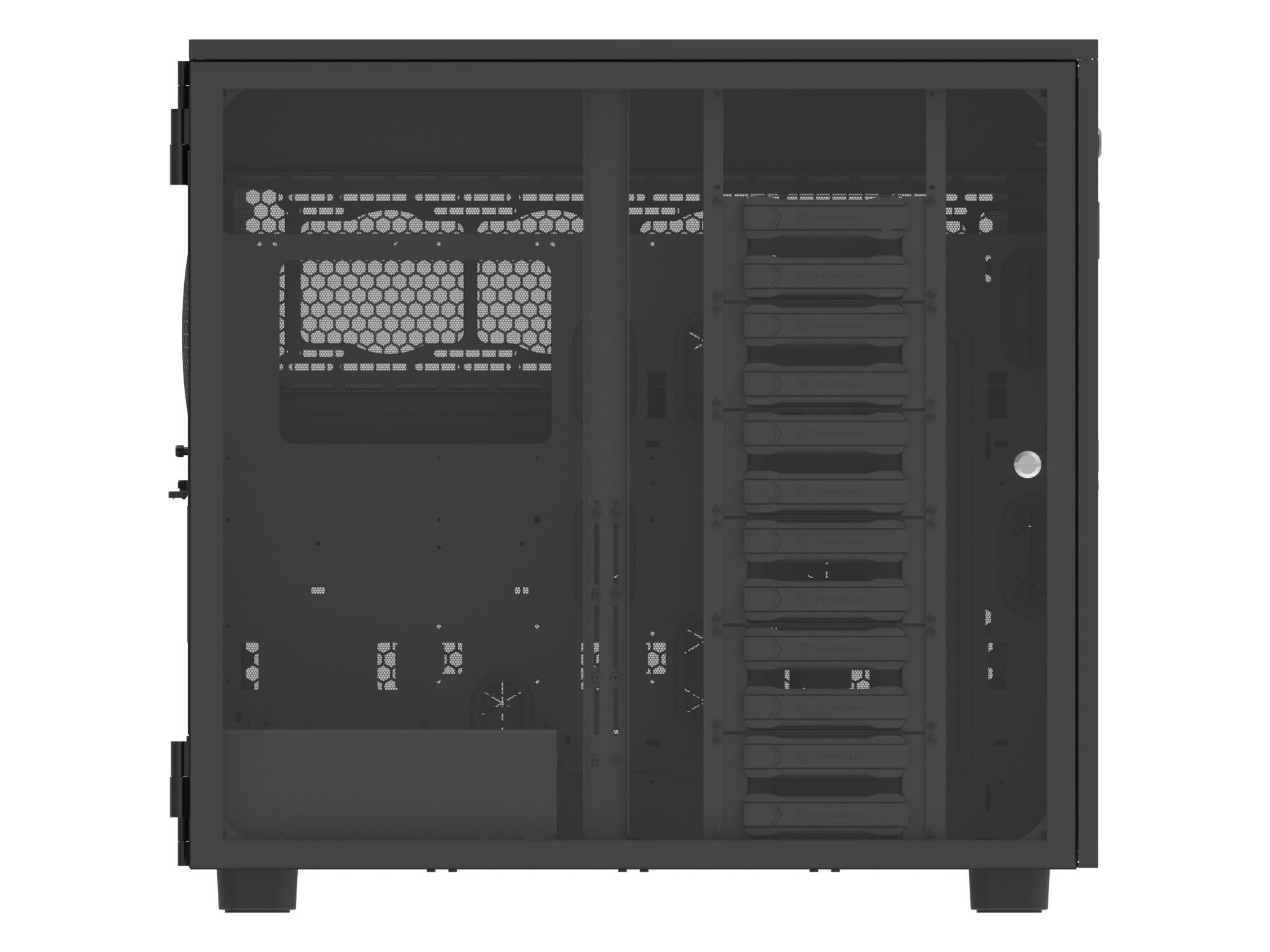 Thermaltake AX700 TG | Super Tower Chassis | Workstation | Server- & KI-Anwendung | Black