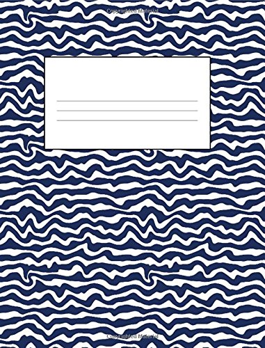 Carnet de composition bleu marine pour ne plus perdre vos notes importantes