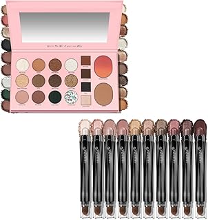 Paleta de maquillaje de 18 colores y 10 barra...