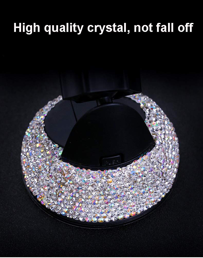 LZLRUN Creative Bling Bling Crystal Diamond Car Phone Holder Car Ornaments Decoration Car Interior Accessories