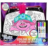 Tara Toys Trolls Color N Style Purse, Multicolor