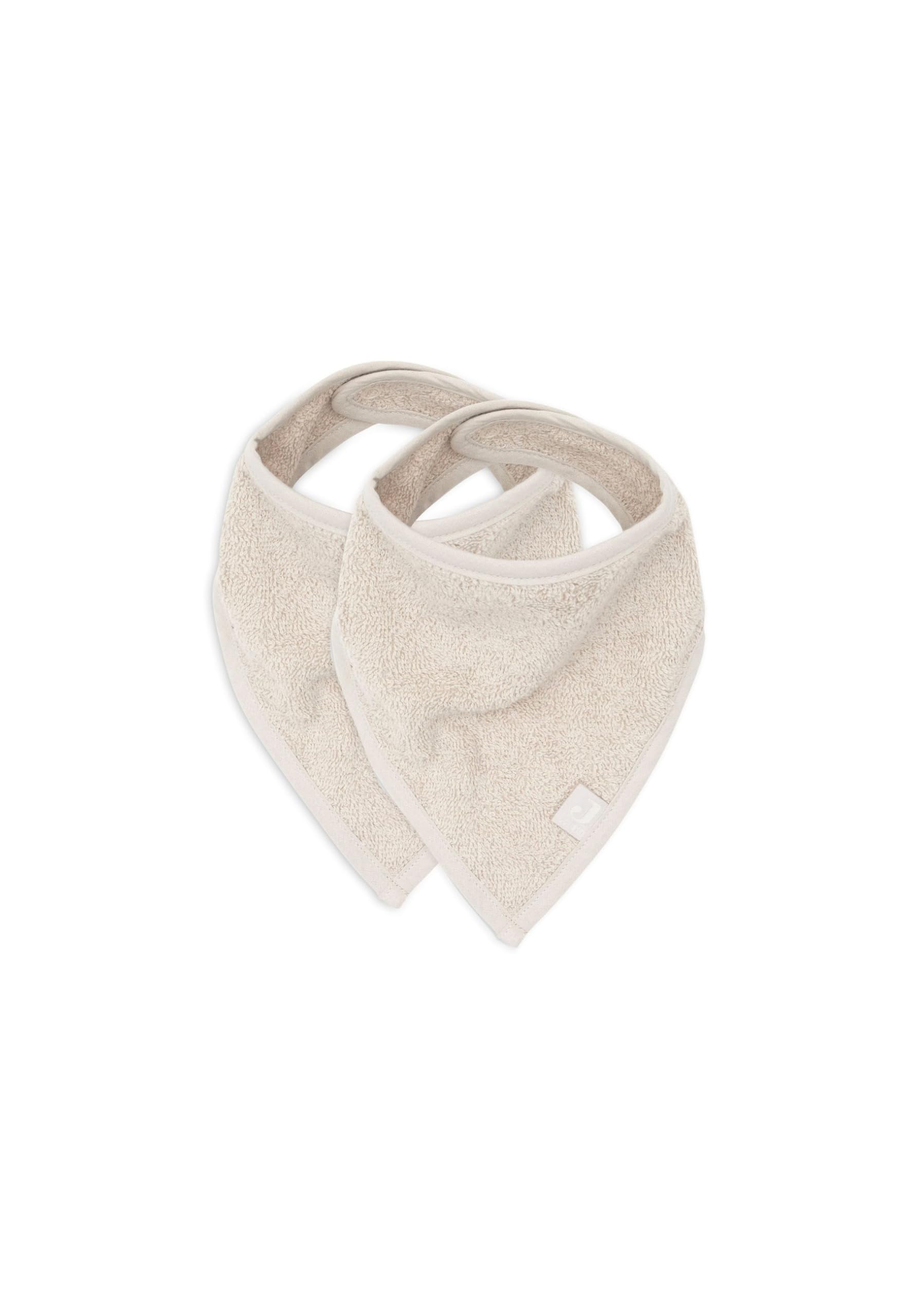 Jollein Bib Bandana Approx. 37 x 24.5 cm Nougat Pack of 2 | 029-867-00093