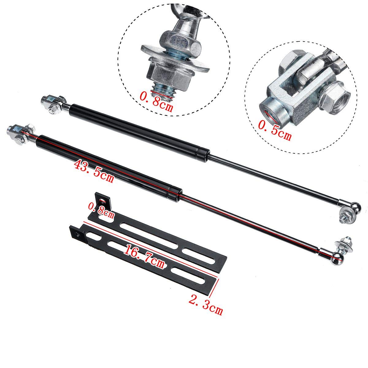 Bolt on hood struts - Toyota Forum
