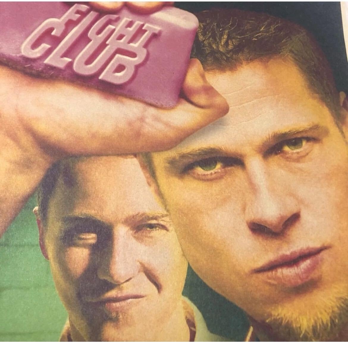 K597A3 ファイトクラブ 映画 ポスター ブラッド・ピット レトロ  