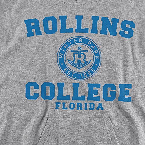 LOGOVISION Rollins College Official Circle Logo Youth Kids Boy/Girls Pull-Over Hoodie Sweatshirt2
