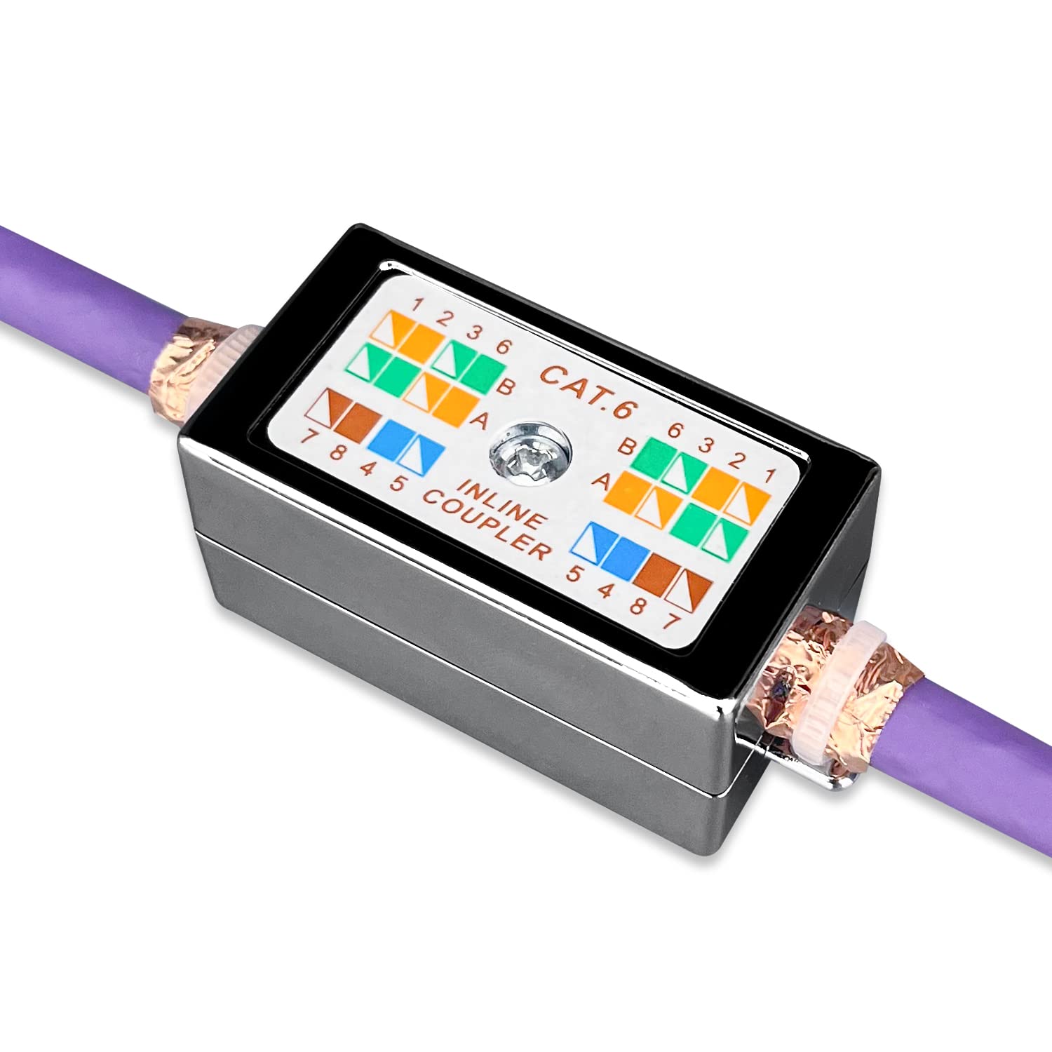 iwillink Shielded Junction Box,Cat6 Junction Box, Punch Down