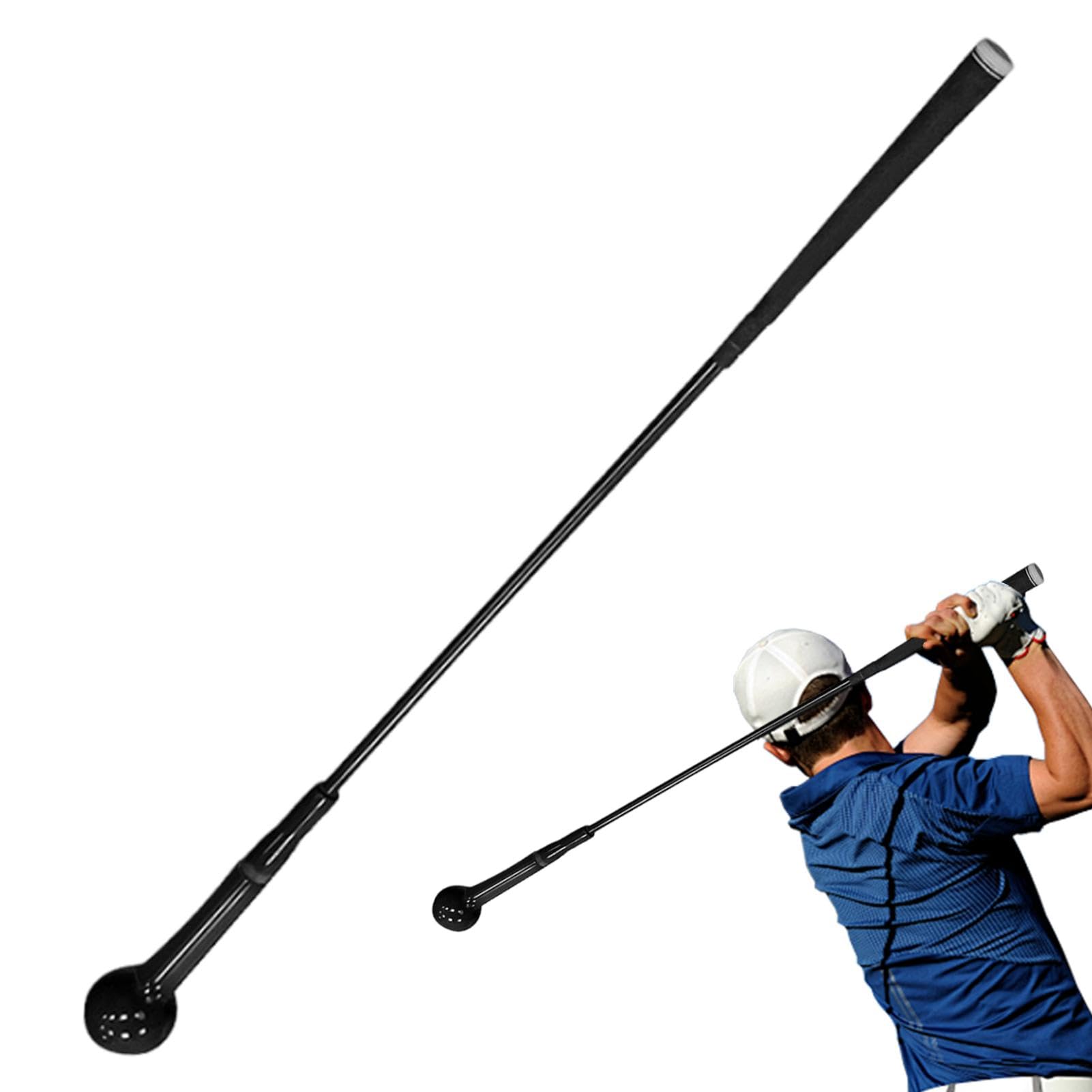 Entrenador de velocidad de swing de golf, ayuda de entrenamiento de tempo y flexibilidad, palo de calentamiento, agarre y corrección, profesional para mejorar la habilidad, fuerza y camino de swing