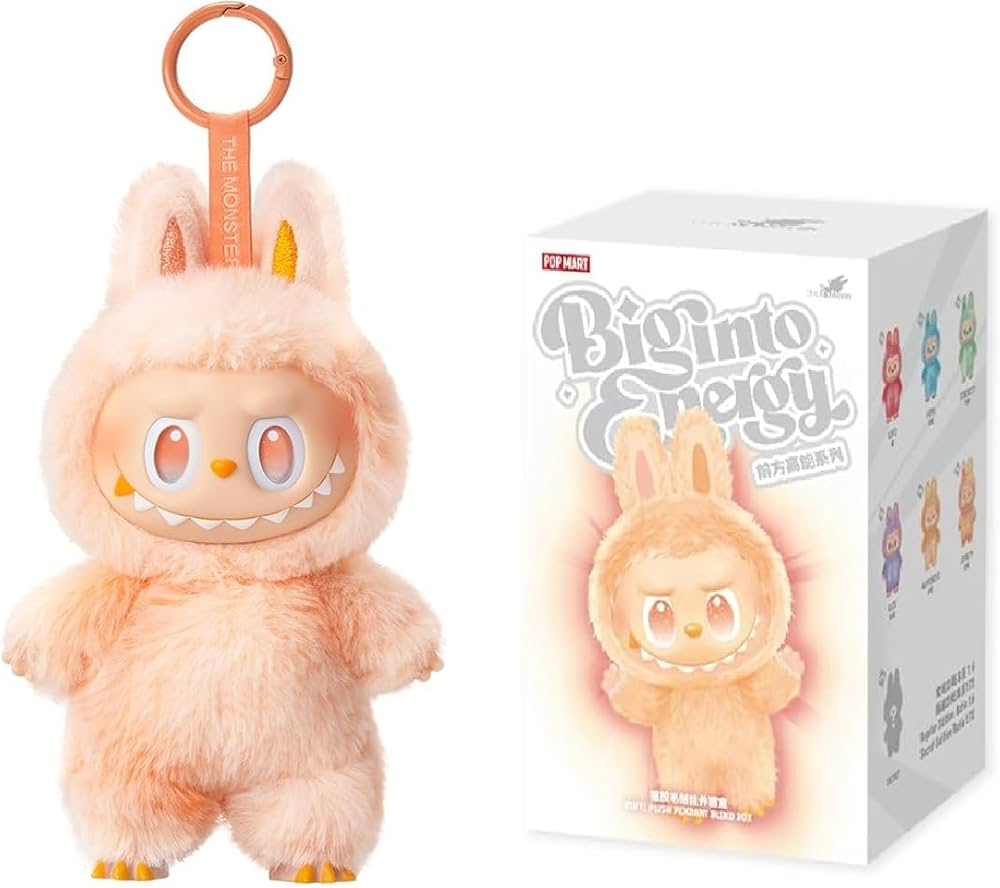 LABUBU ラブブ THE MONSTERS Big into Energy Cute Monsters Collectible Toy Big Into Energy Plush Blind