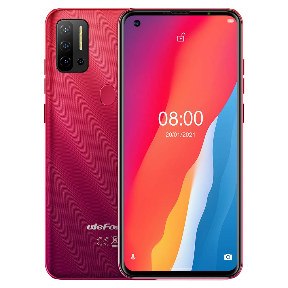 ulefone note 11p smartphone 8gb 128gb四摄红