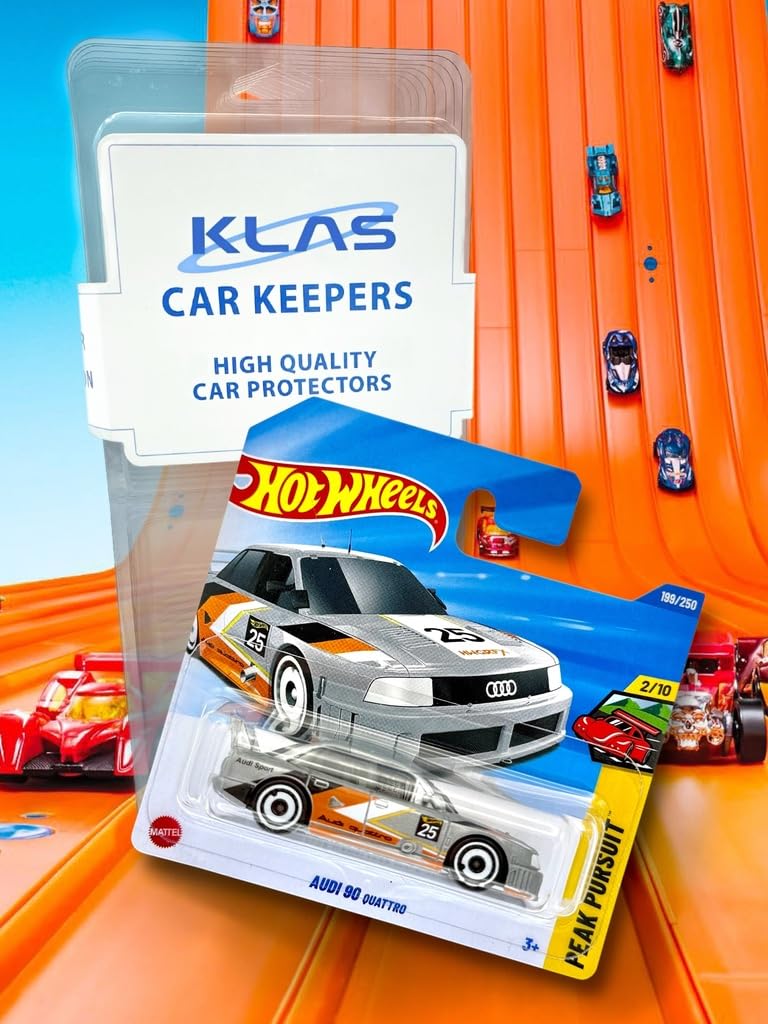 Hot Wheels Audi 90 Quattro (Silver, White, Black & Orange) 2/10 Peak Pursit, 2025-199/250 (Short Card) - Image 2