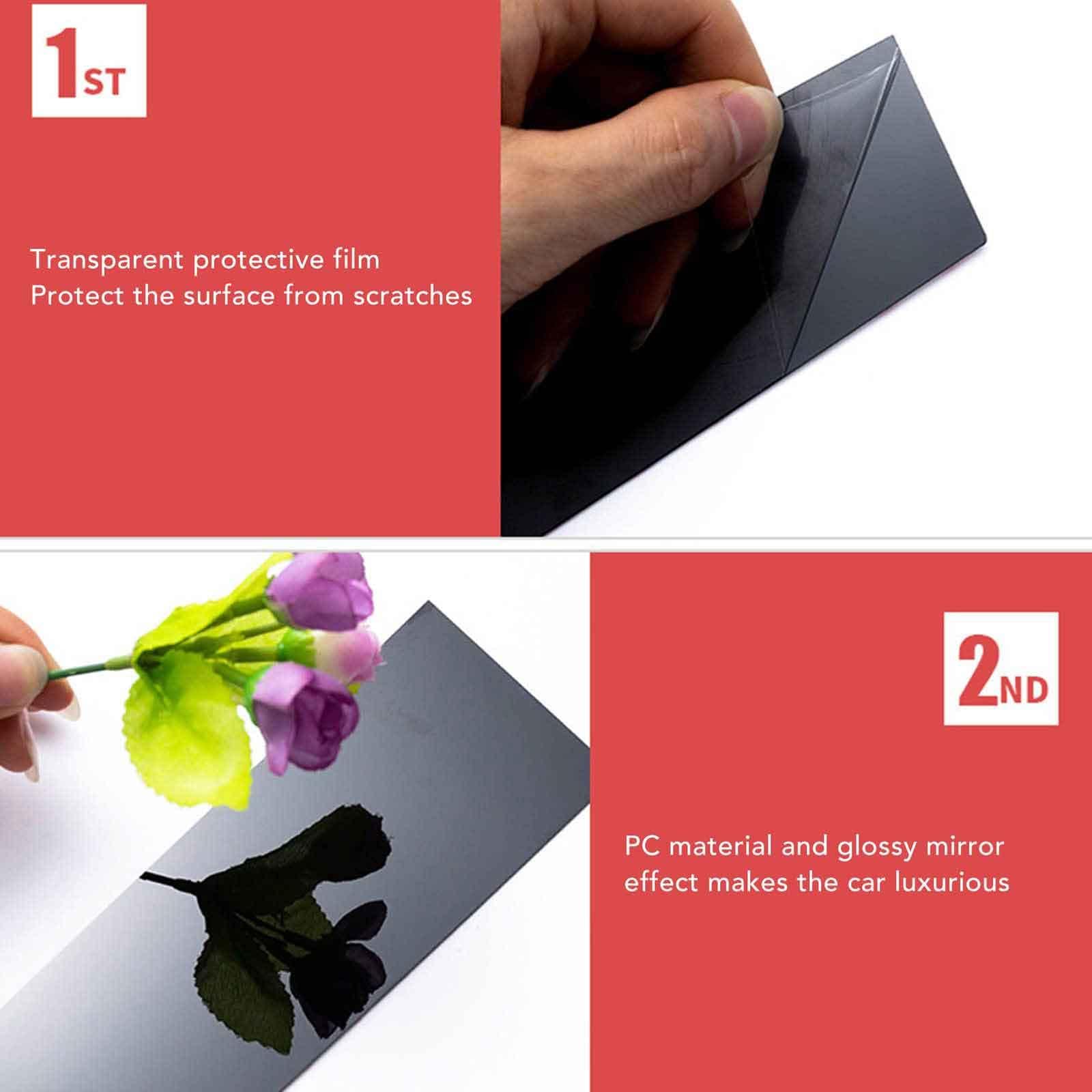 VekAuto 4 Pcs Avant Gauche Droite Voiture Porte Montant