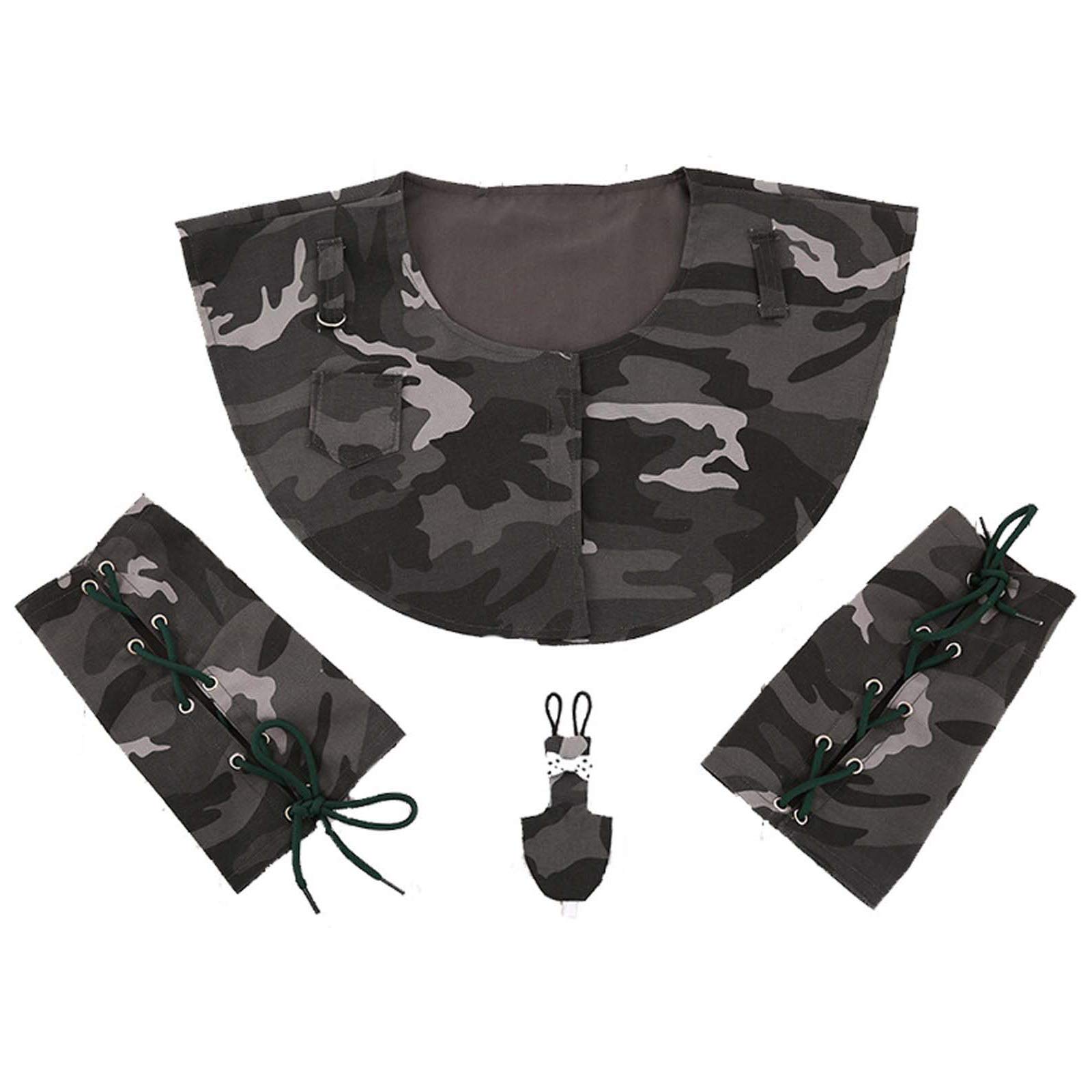 fatteryu 4pcs Parrot Shoulder Protector Hang Bird Multi-Functional Pet Diaper Shawl
