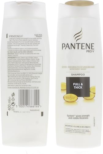 Pantene Total Fullness Shampoo 400 ml (packaging may vary)