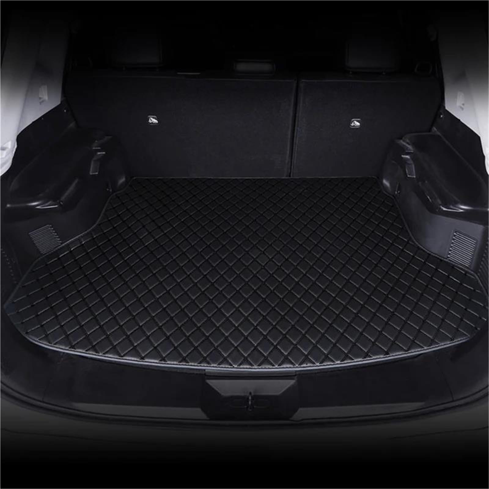 Tapis coffre arrière cuir synthétique pour Lexus IS 2011-2012 protège moquette - 5