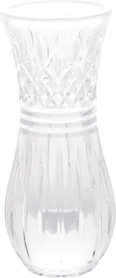 WOLFF - Vaso de Cristal 15cm x 7cm - Transparente - Linha Lys