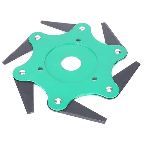 Miniatura 9 de Cabezal recortador de acero aleado de 6 dientes, cabezal de recortadora de acero de 6 dientes premium, cuchillas universales mejoradas, cabezal de