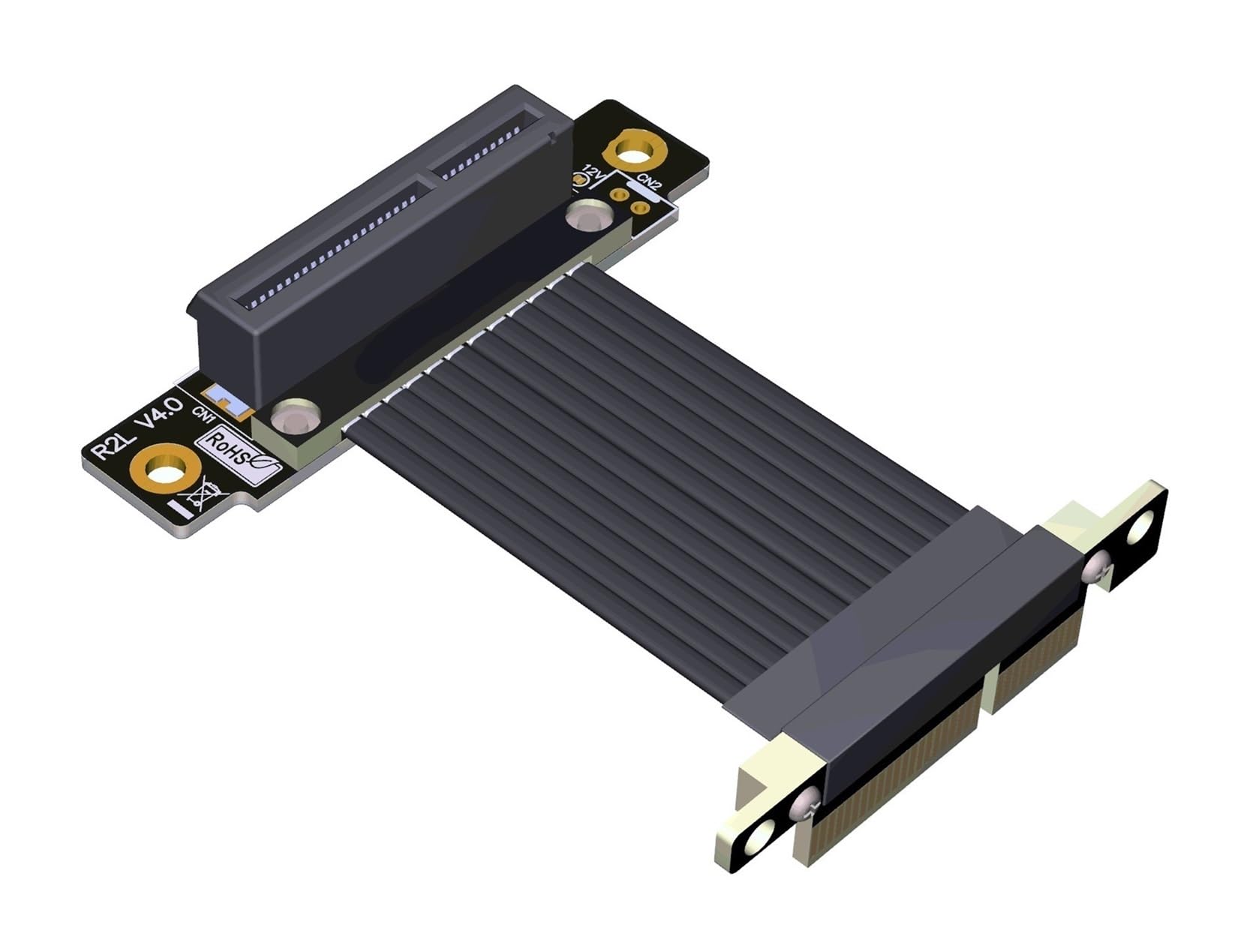 PCI-E 4X PCI Express 4.0 X4 PCIE Riser Card Converter Extender do karty graficznej GPU Miner 1 szt. (3 cm, R22SF 4.0)