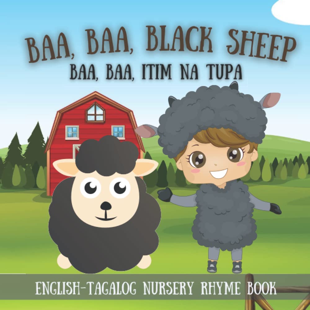 Buy Baa Baa Black Sheep EnglishTagalog Nursery Rhyme Book Learning