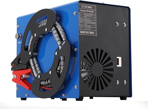 Miniatura 4 de SUDEG Compresor de aire PCP, bomba de compresor de aire de alta presión de 4500 PSI30 Mpa, compresor de aire portátil y juego de transformador,