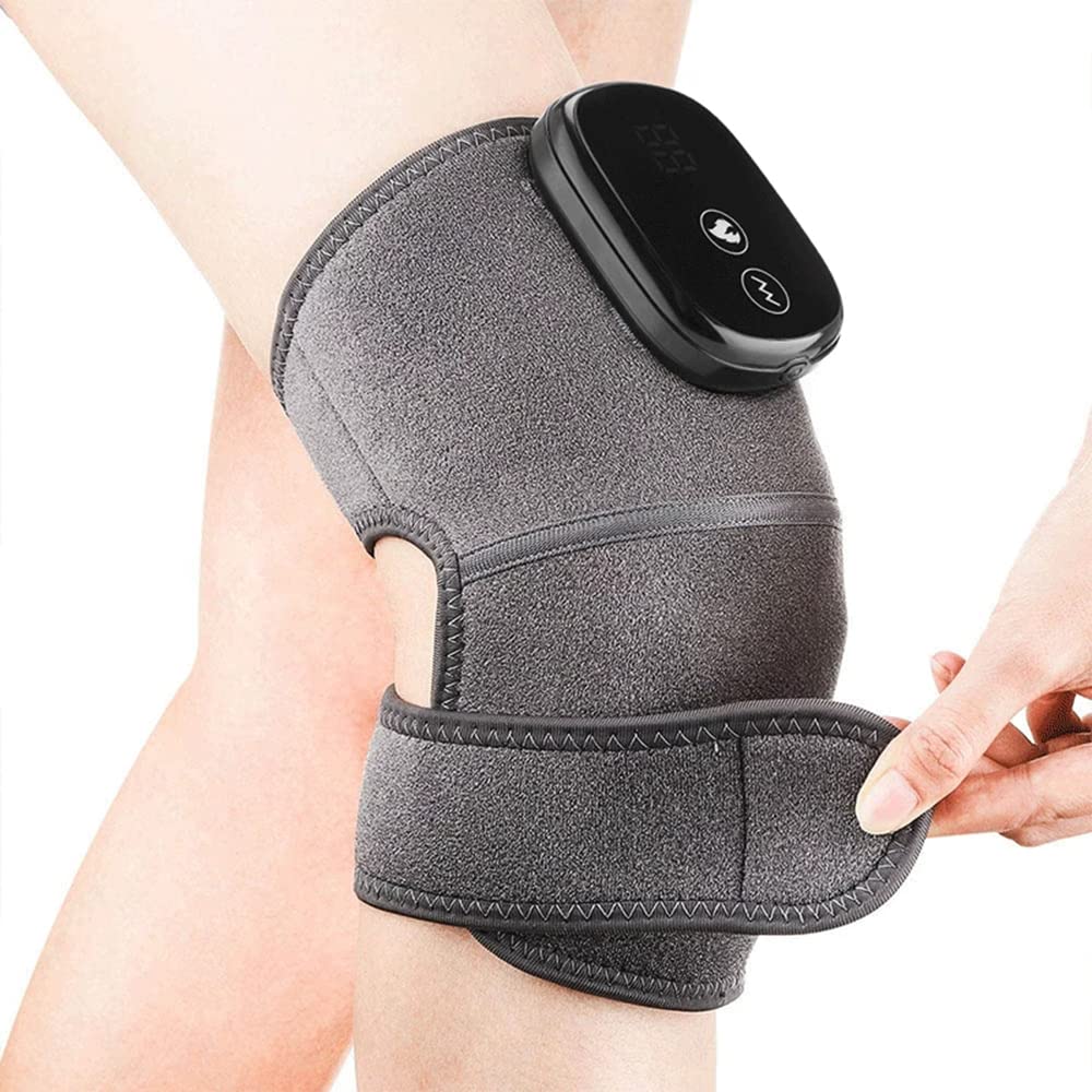 Kniemassagegerät zur Schmerzlinderung - Physiotherapiegerät bei Arthritis und Gelenkschmerzen, ideal für Ellenbogen- und Beinstütze, bequemes Tragen für effektive Massagetherapie