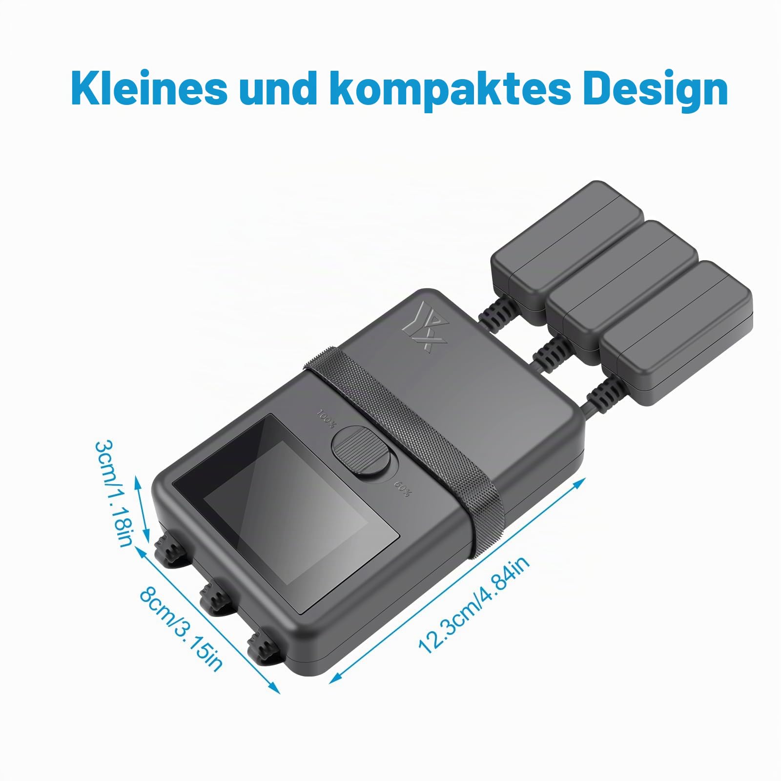 LCD Akku Ladegerät für DJI Mini 5 4 3 Pro,Parallel Charger Hub