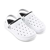Varsity Lined Clog - Unisex - Comfy C White/Charcoal - Men's 12 Medium