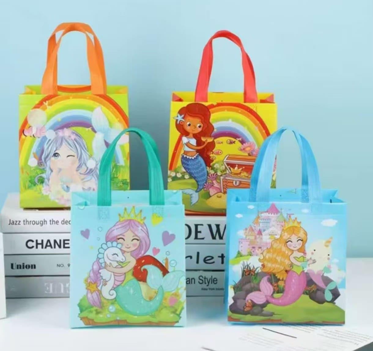 VRB Dec Return Gift Bags Birthday For Kids,return gift bags for birthday & used for gifts, 6-12 For Kids Age 8 12 3 4 5. (Multicolor) (24 Pcs Fairy Theme Bag)