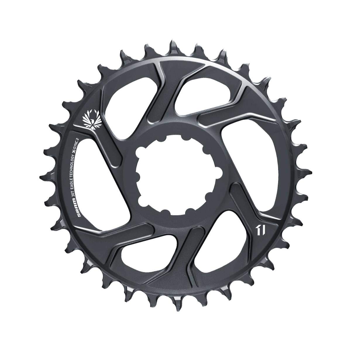 Sram X-SYNC Direct Mount 6mm Offset Eagle Lunar Grey Chain Ring