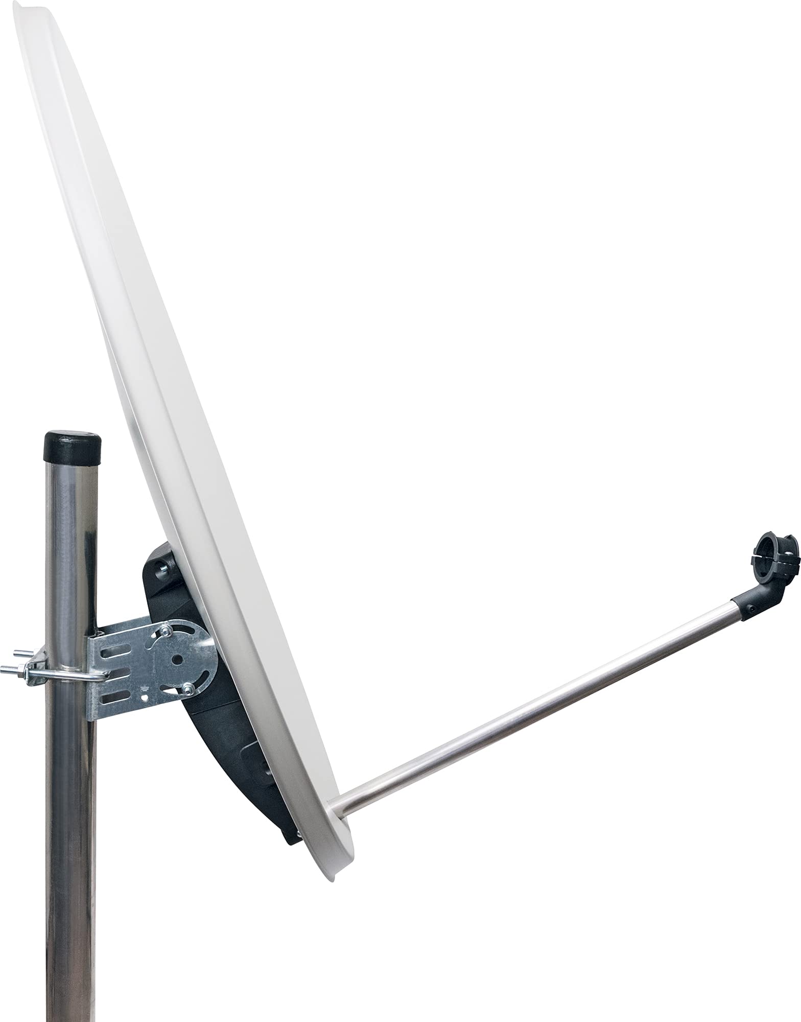 Schwaiger SPI992011 - Antena parabólica (80 cm), blanco