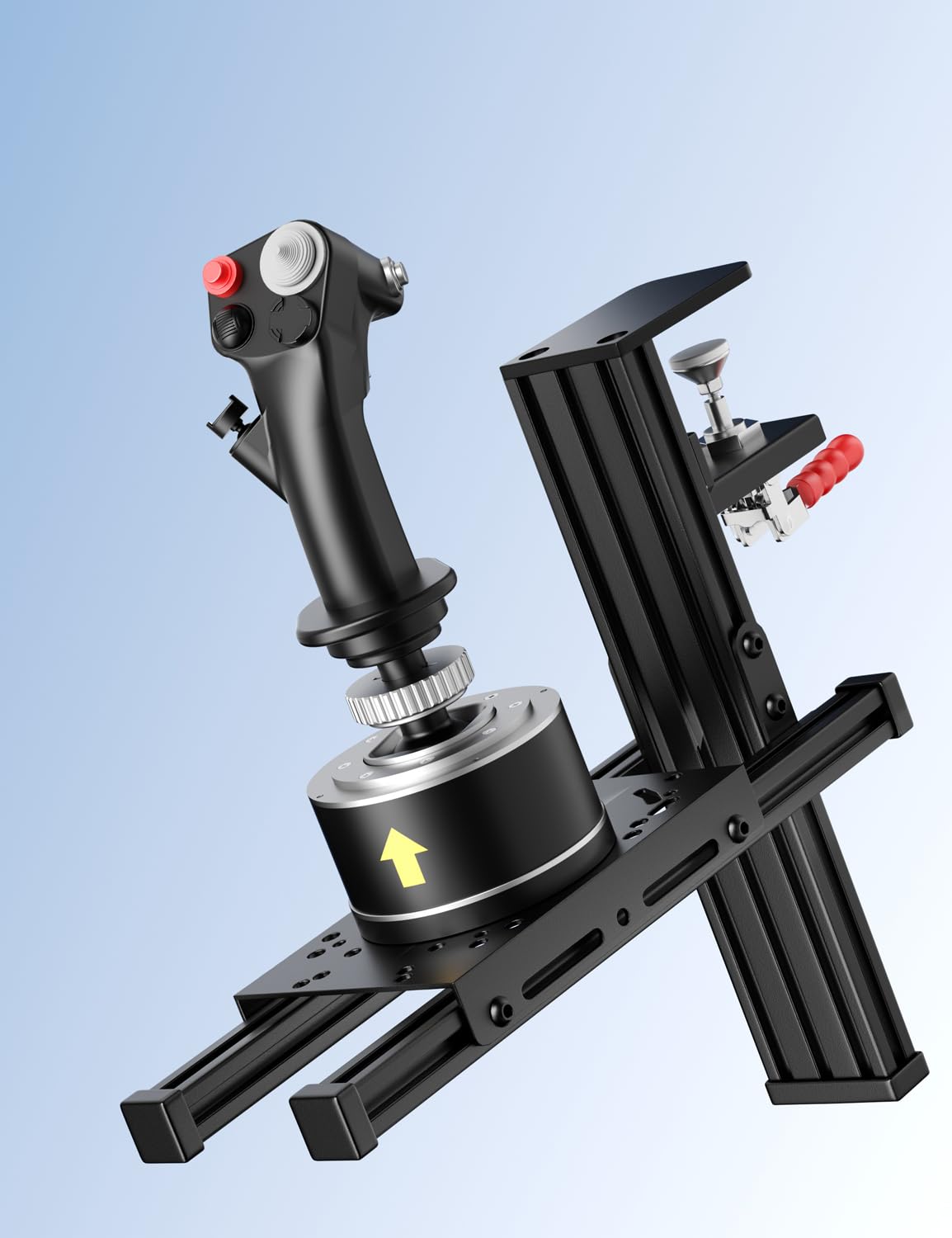 Lot de 2 Support de Table pour Flight Sim HOTAS Compatible avec Logitech X56/X52/X52 Pro, Thrustmaster Hotas Warthog/T.16000M/T-Flight Hotas 4/X, SimTask Farmstick/Sol-R2 et Winwing Orion Hotas‌ 1/2