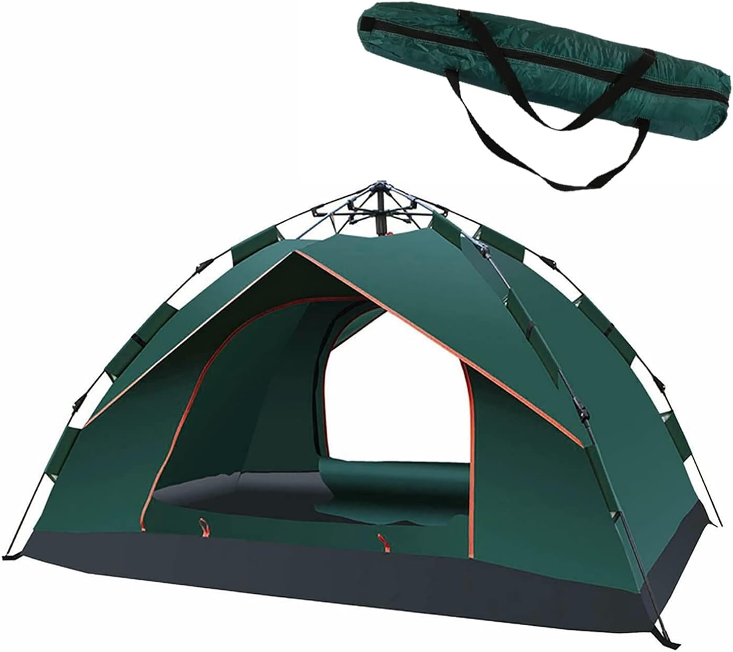 Wurfzelt 2–3 Personen | Automatisches Pop Up Camping Zelt wasserdicht & Winddicht | Schnellaufbau Zelt für Outdoor Camping | Leichtes Zelt für Zelte, Wetterschutz & Zubehör