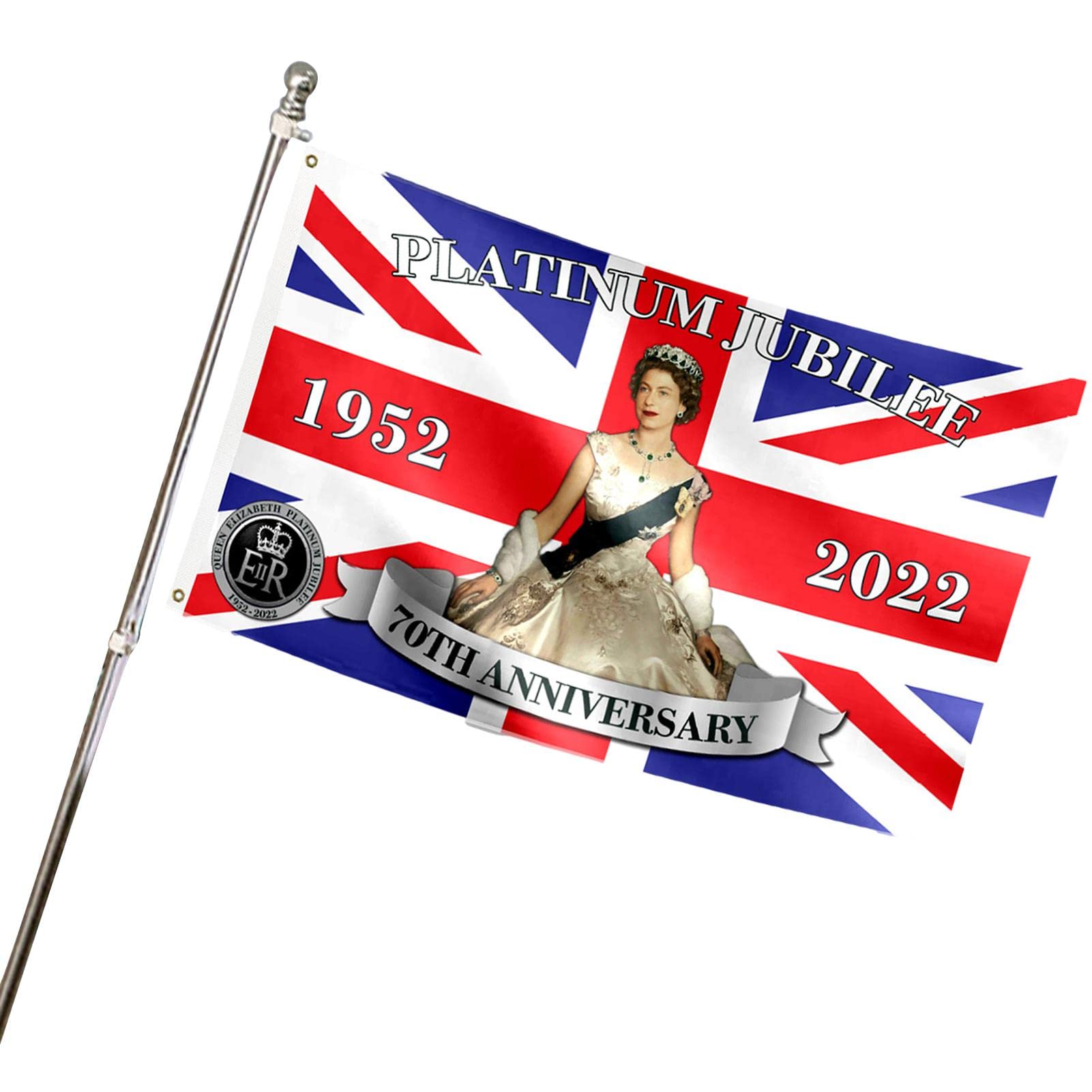 ガーランド ユニオンジャック 英国旗 プラチナジュビリー エリザベス女王