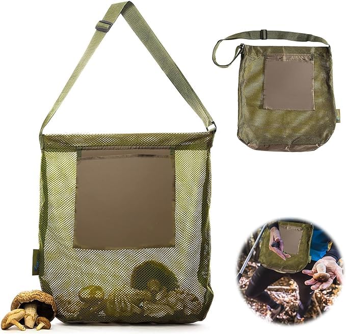 Robuste Pilz Sammeltasche Mit Großer Kapazität - Vielseitige Hüfttasche Für Garten & Wald