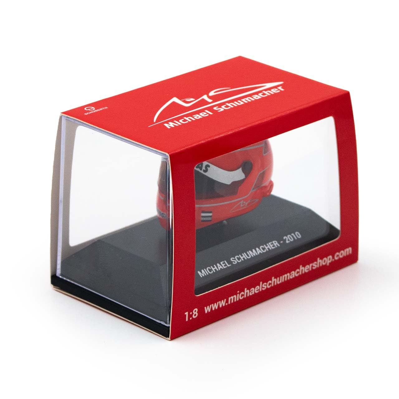 Michael Schumacher Casco in miniatura 2010 1:8