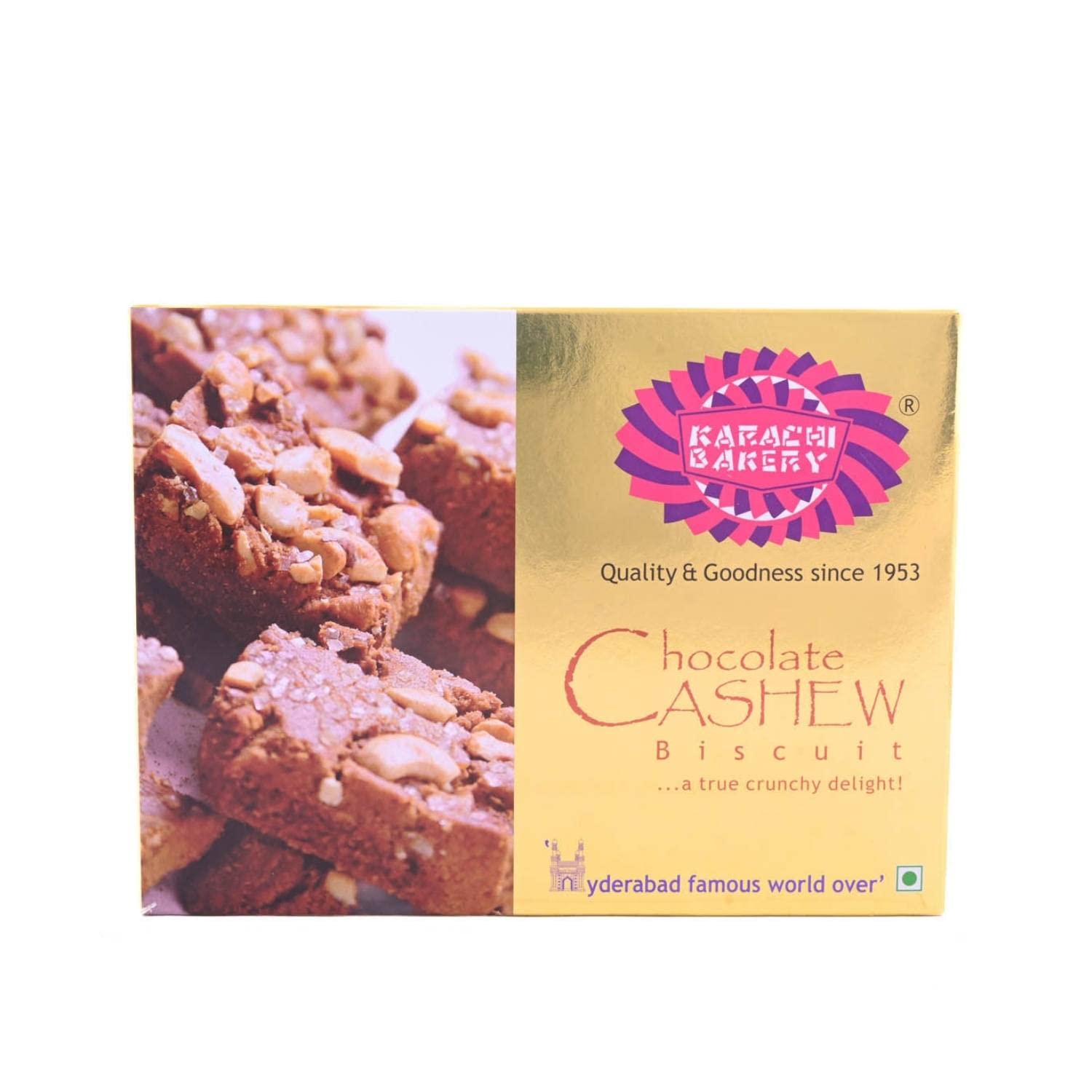 Buy Karachi Bakery Chocolate Cashew Biscuits, 400G Online at desertcart UAE