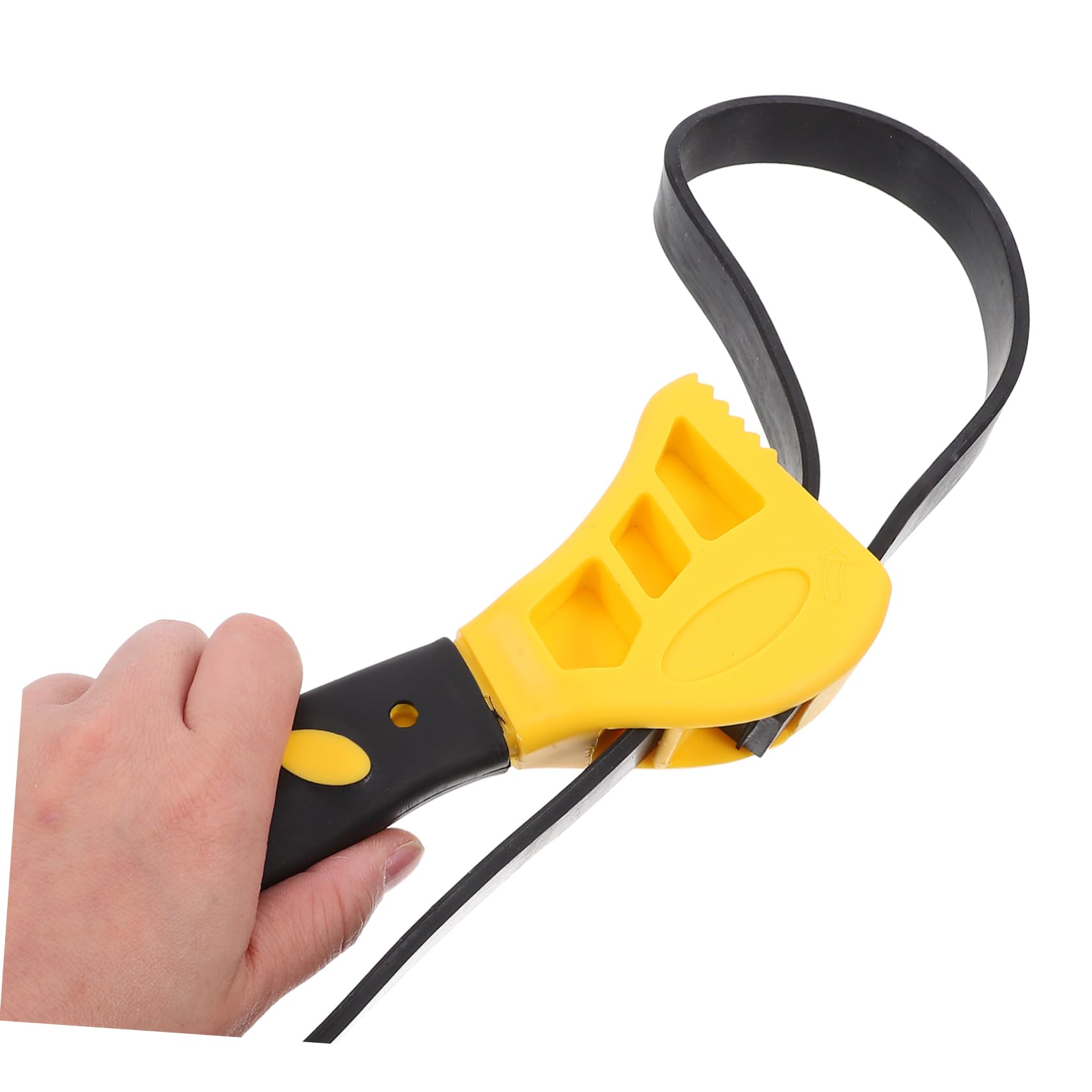 8pièces Outils De Plomberie Multifonctionnels De Clés à Courroie Réglables Pour Filtres à Huile Couleurs Jaunes Pratiques Et Ergonomiques Pour Et Professionnels