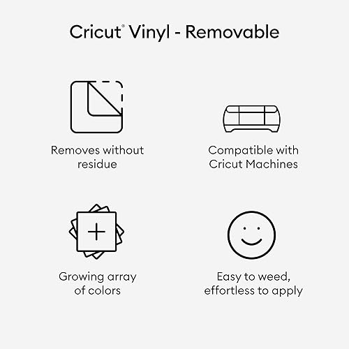 Miniatura 3 de Cricut - Vinilo premium extraíble, para todas las ocasiones