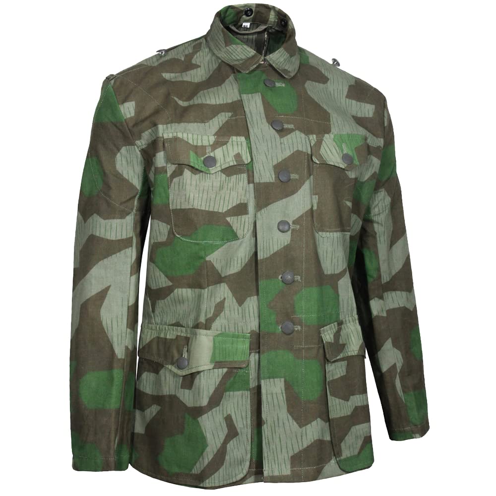 Epic Militaria Reproduction WW2 German Splinter Camo Field Blouse (40 Inch)