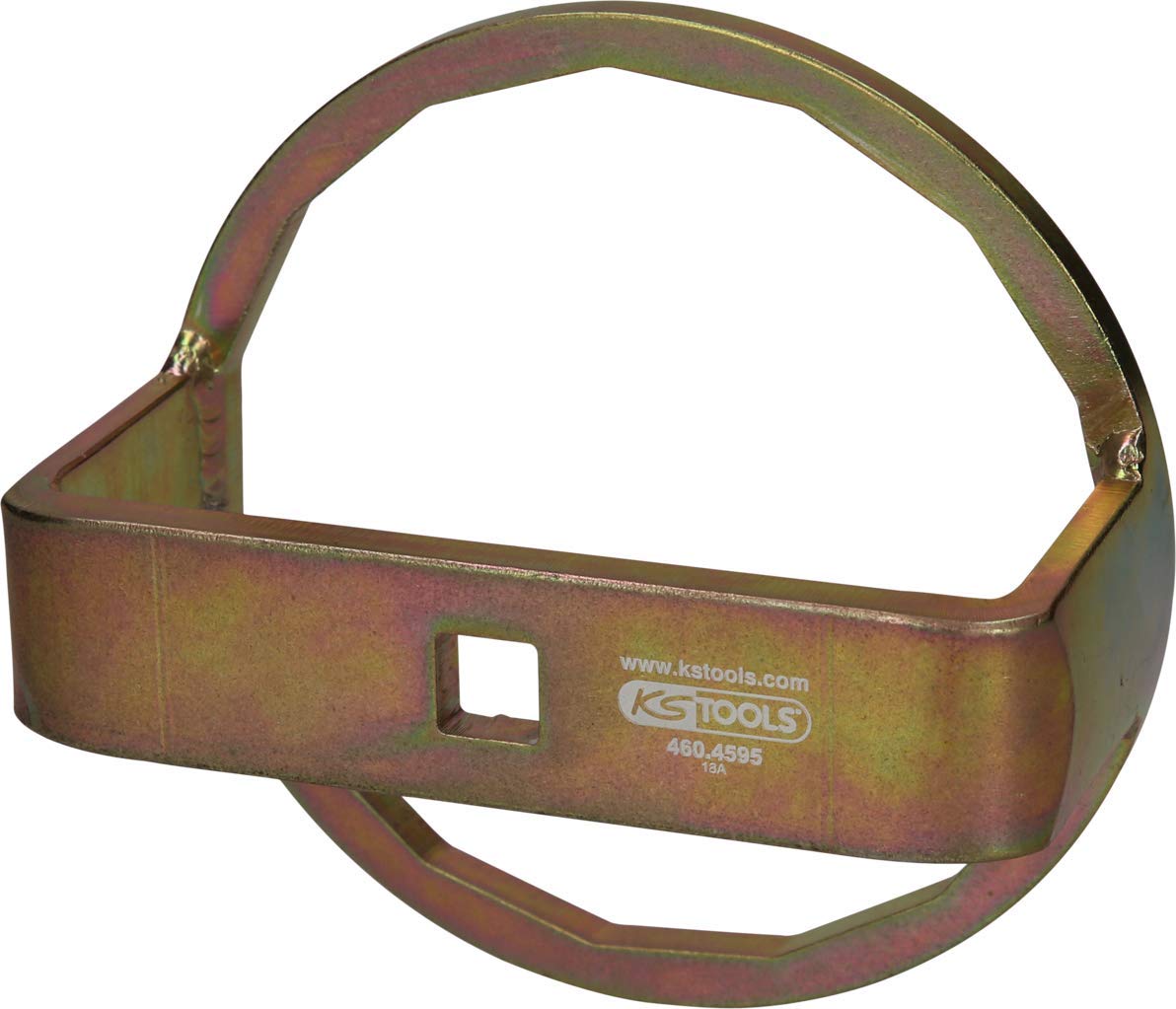 KS Tools 460.4595 Llave de 1/2" para filtros de aceite de Fuso, Ø 119 mm / 15 planos