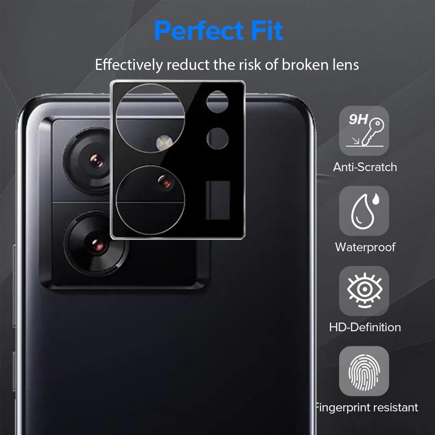 Per Xiaomi 13T / 13T Pro Pellicola proteggi schermo in vetro temperato