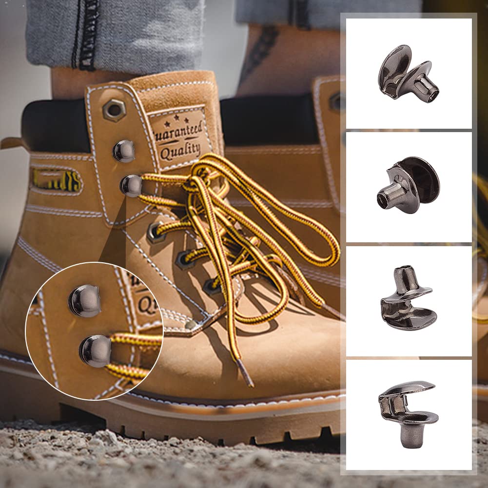 Amazon.co.jp: PH PandaHall ブーツレースフック 20セット 真鍮