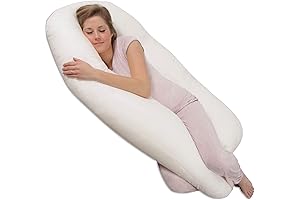 Leacho Original Snoogle Total Body Pillow for Pregnancy & Maternity