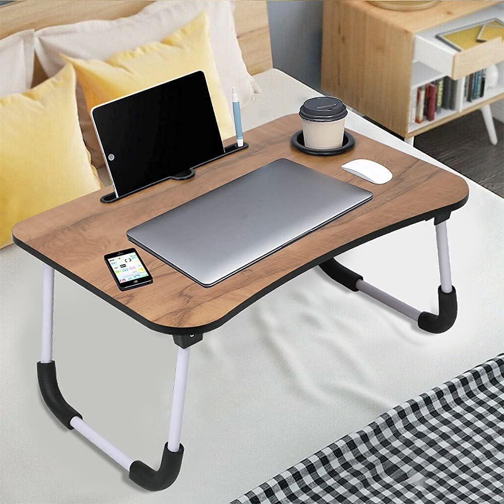 See full amazon price history chart for Qatalitic Wooden Foldable Laptop Table, Multi-Purpose Laptop Desk for Study and Reading, Non-Slip Legs Reading Table Tray & Lapdesk with Cup Holder for Bed Sofa Couch Floor - (Brown) Qatalitic Wooden Foldable Laptop Table, Multi-Purpose Laptop Desk for Study and Reading, Non-Slip Legs Reading Table Tray & Lapdesk with Cup Holder for Bed Sofa Couch Floor - (Brown) (B0CWTVW9LG) Amazon Price History, Amazon Price Tracker