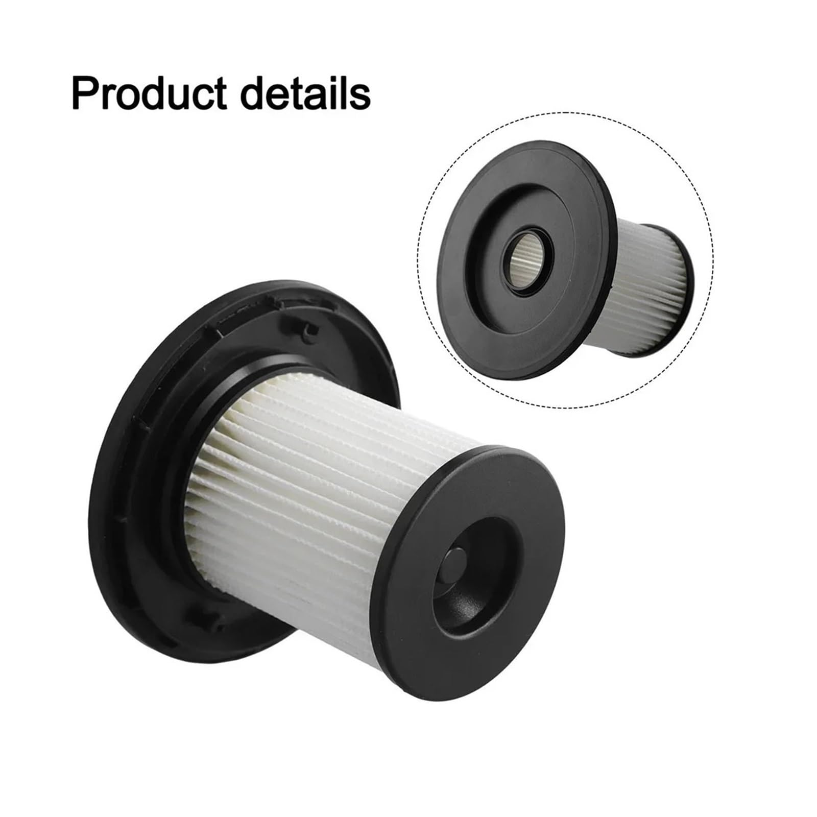 Filtro De Aspiradora, Accesorios De Repuesto De Piezas De Filtros Domésticos De Mano Inalámbricos(4PCS)