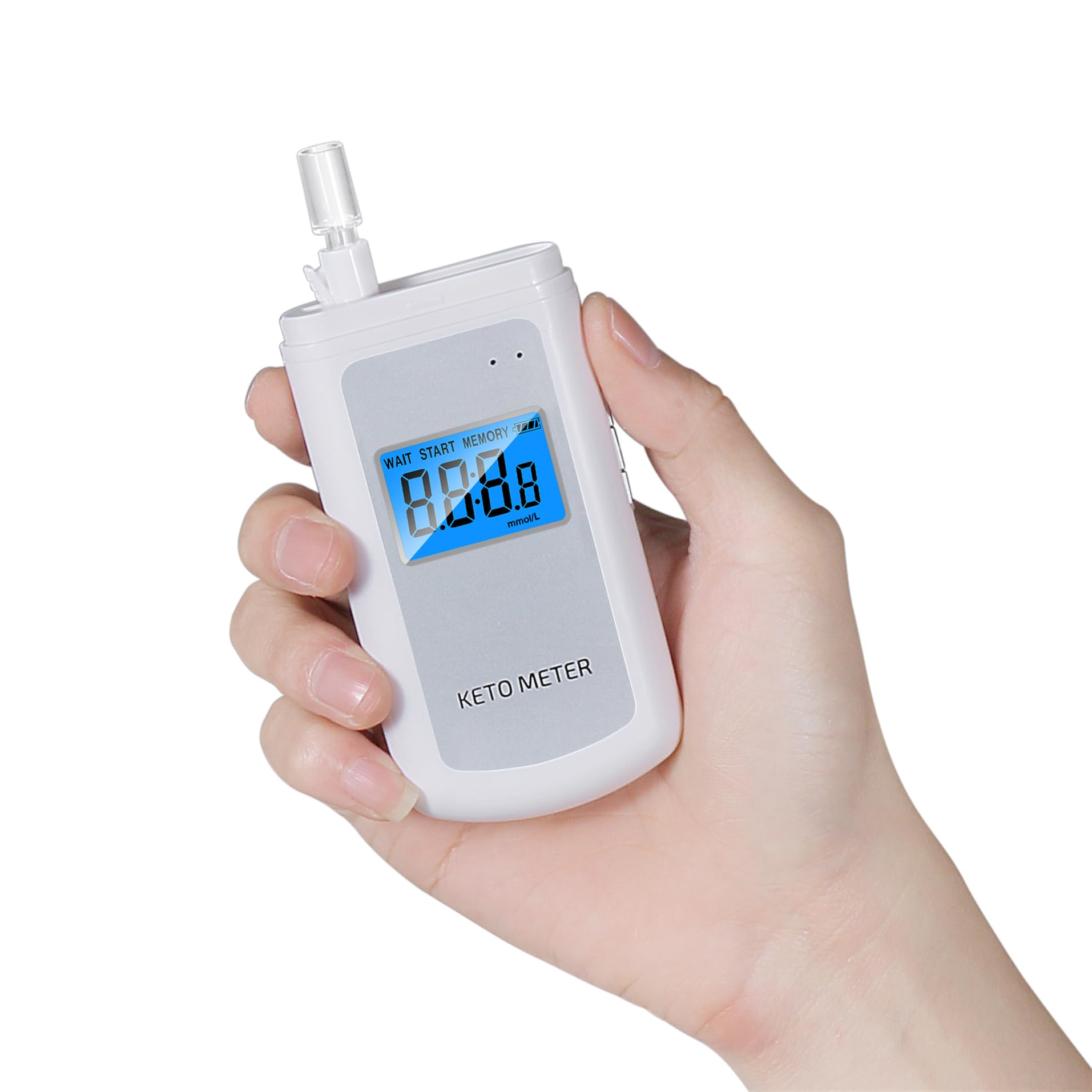 Amazon.co.jp: ケトン体測定器 チェッカー 呼気式 ケトンブレス