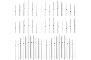 FEBSNOW 84-Piece Art Blender Kit for Seamless Paper and Charcoal Art