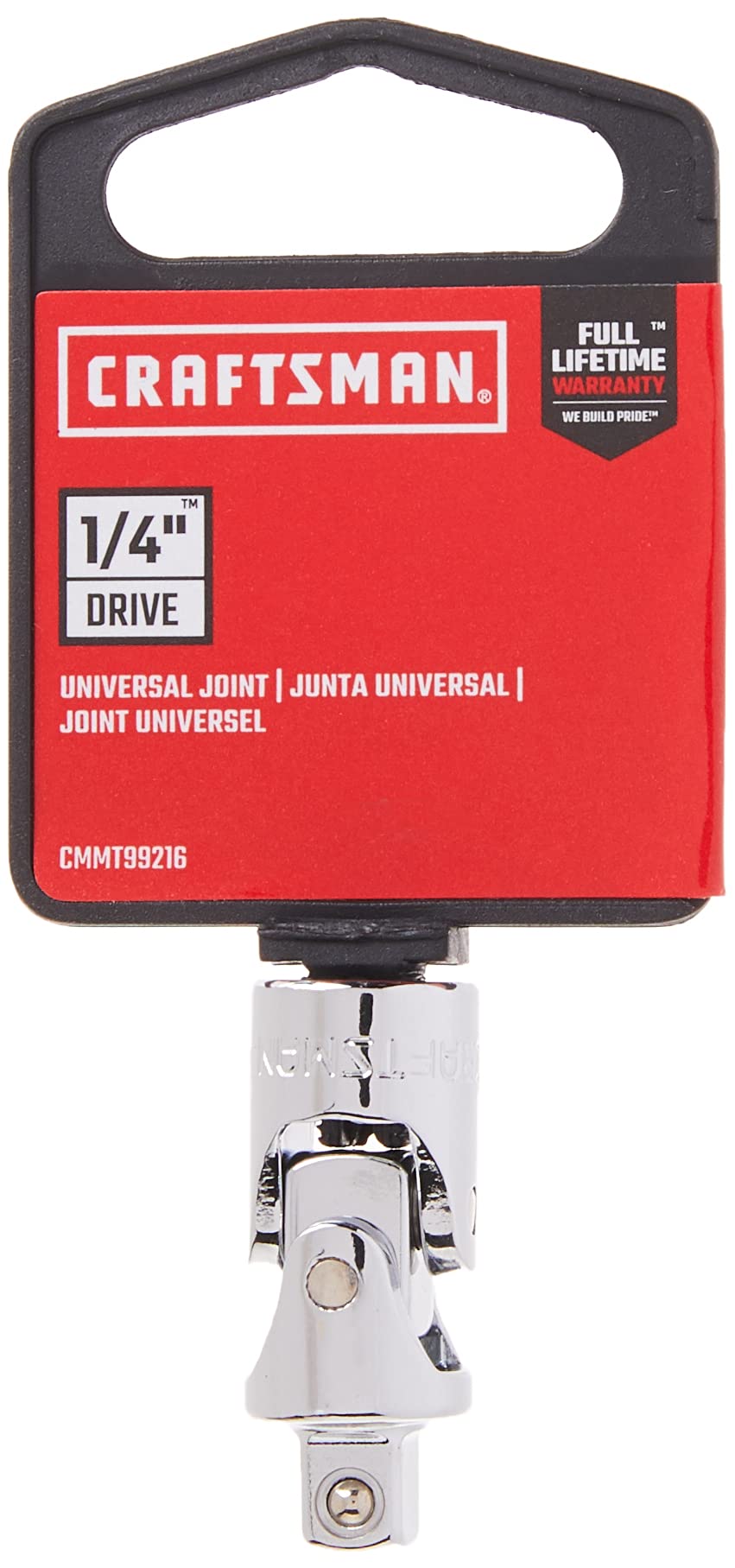 CRAFTSMAN Douille de joint universelle, entraînement 1/4" (CMMT99216)