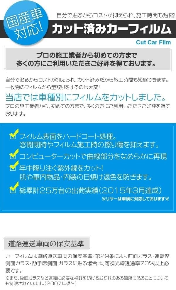Amazon | 株式会社セブン 運転席・助手席 ハードコートフィルム